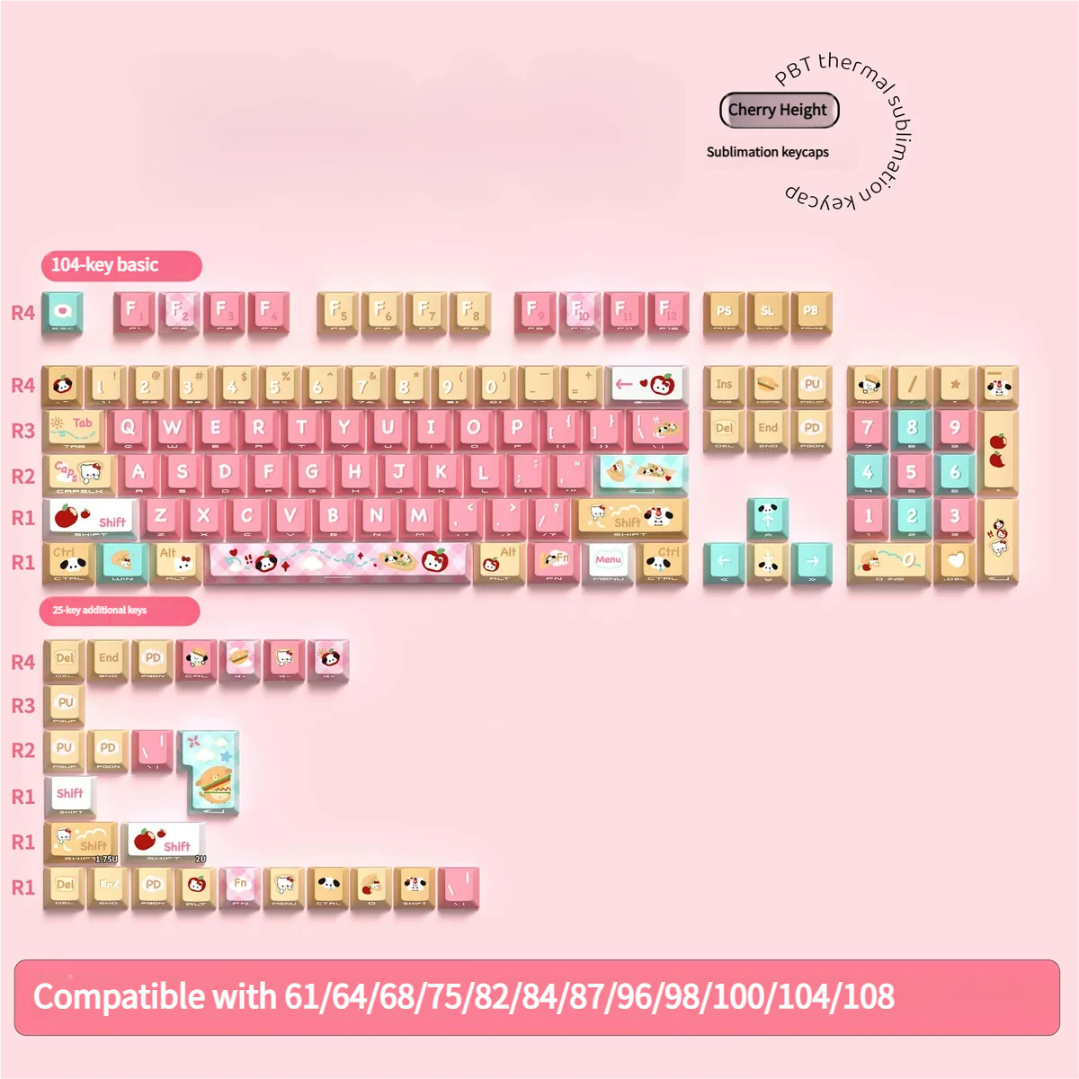 Detailed view 9 of Hello Kitty Pochacco & Beloved Sanrio characters