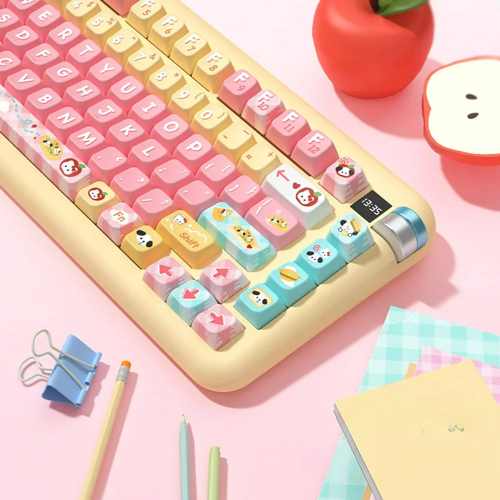 Detailed texture view of Hello Kitty Pochacco & Beloved Sanrio characters design and material