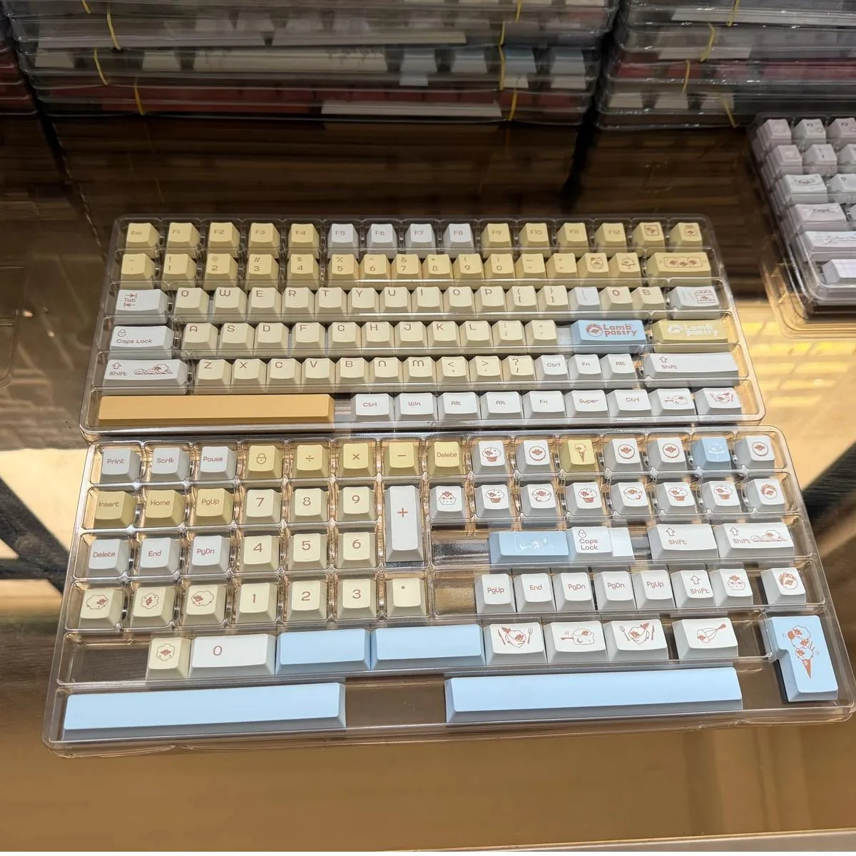 Lamb Pastry Keycap Set Overview product image