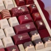 Side profile of Light and Night Evan Exclusive 'Light and Night showing keycap set shape and fit