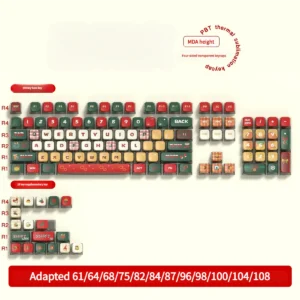 Comparison image showing the durability of PBT dye-sublimation versus standard keycaps.