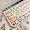 Pororopedia Loopy Cherry Keycap Exclusive Loopy installed on a mechanical keyboard setup