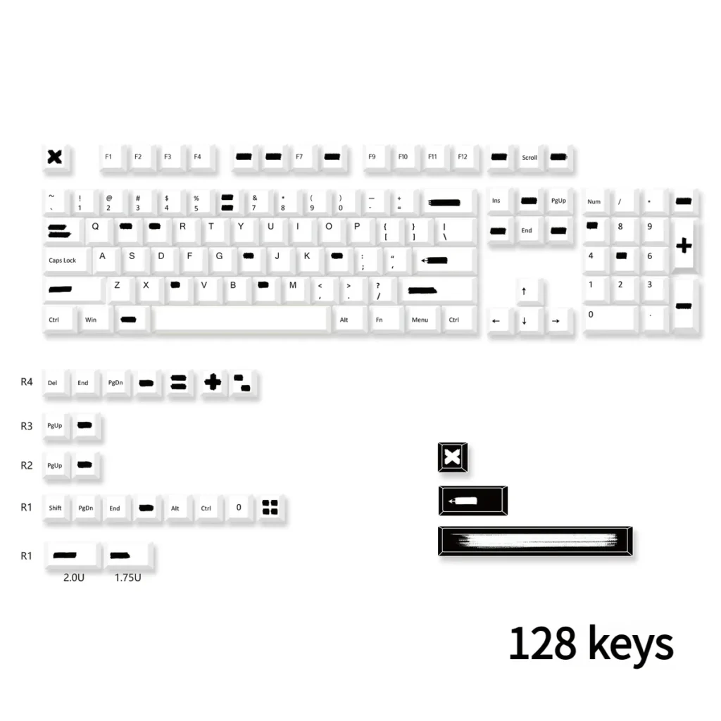 Quirky Alteration Cherry Keycap Distinctive installed on a mechanical keyboard setup