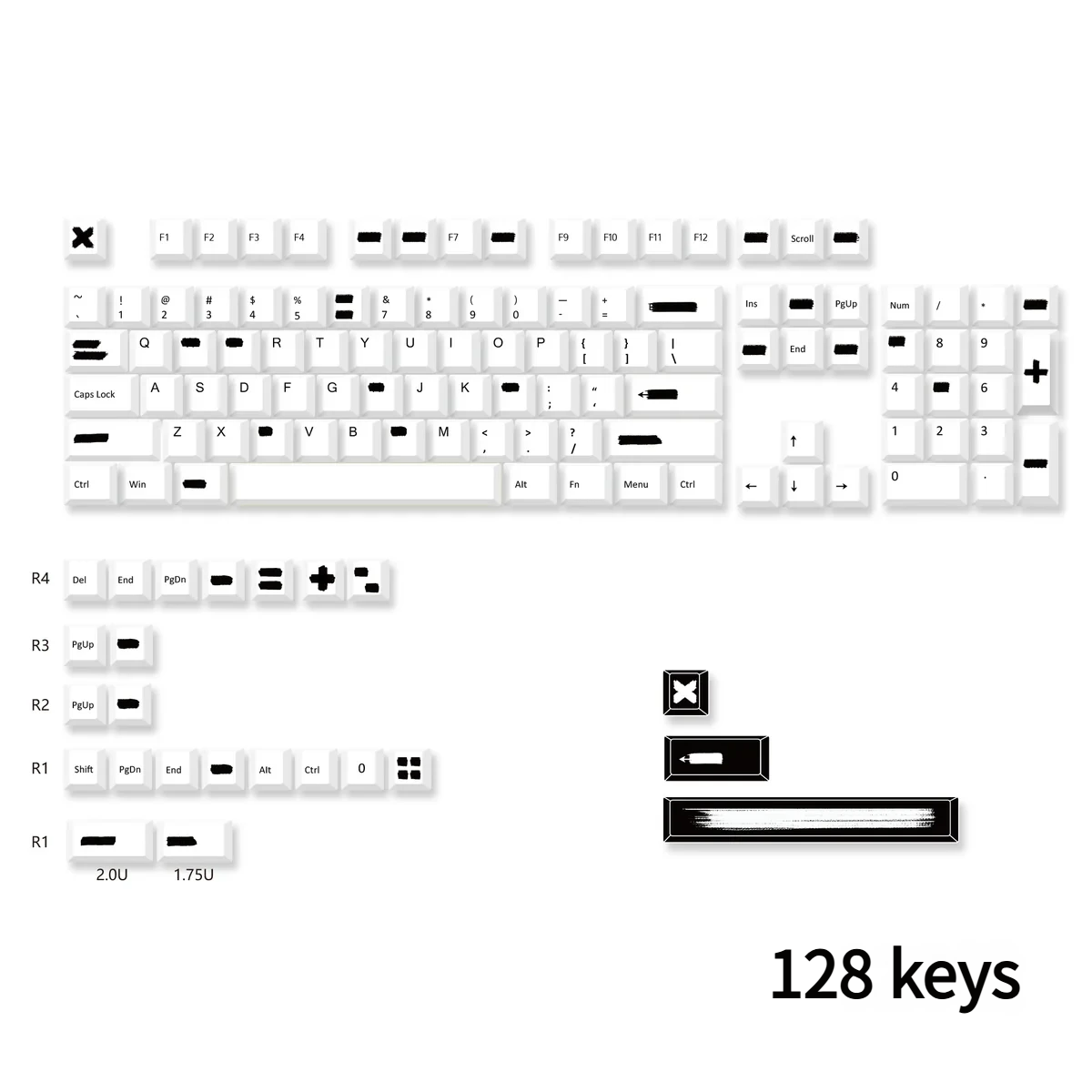 Quirky Alteration Cherry Keycap Distinctive installed on a mechanical keyboard setup