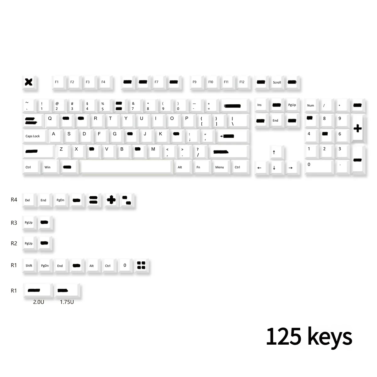 Detailed texture view of Quirky Alteration Cherry Keycap Distinctive design and material