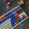 Full layout view of 139-key RX-78-2 Gundam keycap set