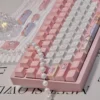Space Rabbit Cherry Keycap Unique Space Rabbit installed on a mechanical keyboard setup