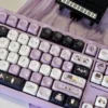 Full layout view of Star Weaver Witch MOA profile keycaps