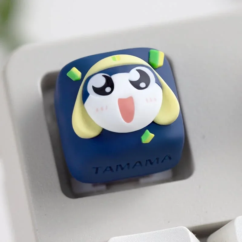 Tamama Artisan Keycap on Mechanical Keyboard