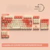 Angle view of Tang Palace Series Keycap Exquisite Tang Dynasty showing color layering and layout presence