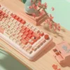 Detailed texture view of Tang Palace Series Keycap Exquisite Tang Dynasty design and material