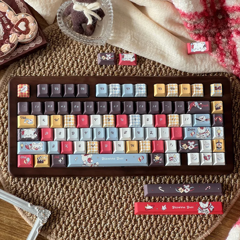 Wacky Doll Keycap Set Full Layout product image