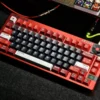Warrior CK2 PBT Keycap Set on mechanical keyboard, valor theme