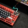Warrior CK2 keycaps showcasing PBT material and rugged design