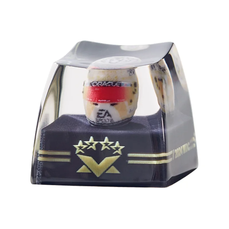 Close-up of 2024 Max Verstappen WDC Exclusive Max Verstappen highlighting details and finish