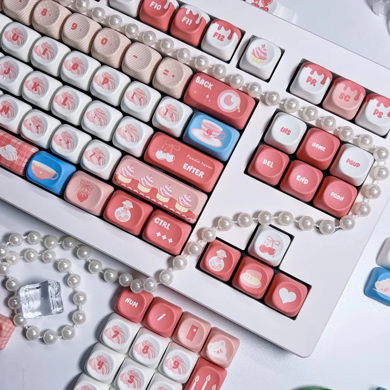 Afternoon Chat keycap set showcasing full 137 keys