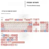 Afternoon Chat PBT keycaps with cozy design elements