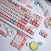Pastel colored keycaps from the Afternoon Chat set