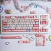 Afternoon Chat PBT MOA Keycap Set on mechanical keyboard