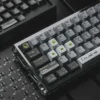 Detailed texture view of Alien Alien Cherry Keycap Alien-themed design and material