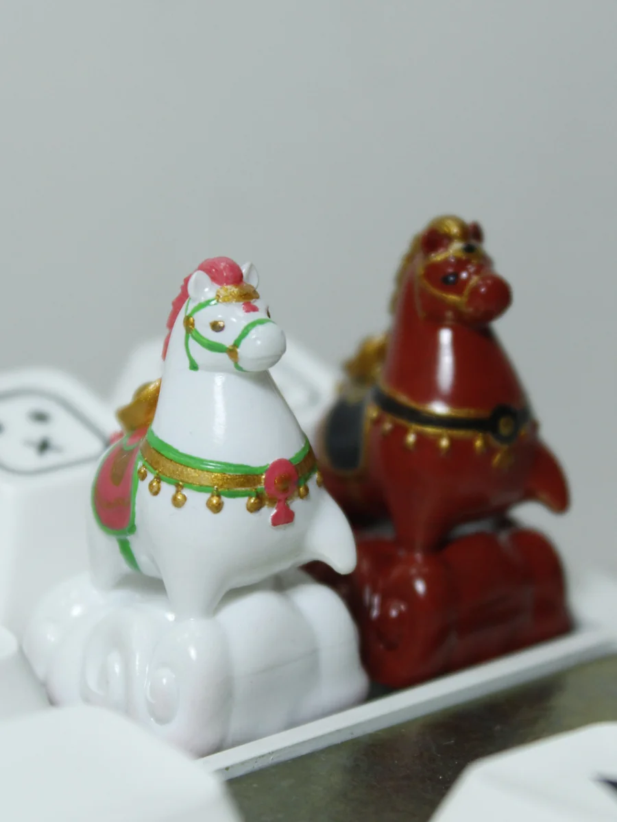Auspicious Horse Resin Keycap Good Fortune product image