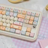 Example of Bubble Capybara Keycap Set compatibility on a 65% keyboard layout.