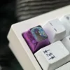 Columbina Titanium Keycap showcasing Cherry profile compatibility