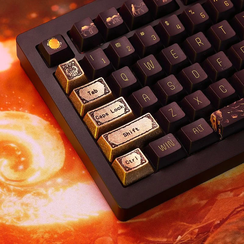 Full 108-key Cthulhu keycap set in OEM profile
