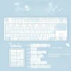 Dream Butterfly keycap set with various layout compatibility