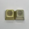 Eye of Horus Keycap handcrafted metal on a mechanical keyboard