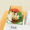 Flareon artisan keycap on mechanical keyboard with backlighting