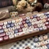 Close-up view of a Gaming World keycap highlighting the bold, dye-sublimated legends