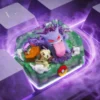 Gengar transparent resin artisan keycap on mechanical keyboard