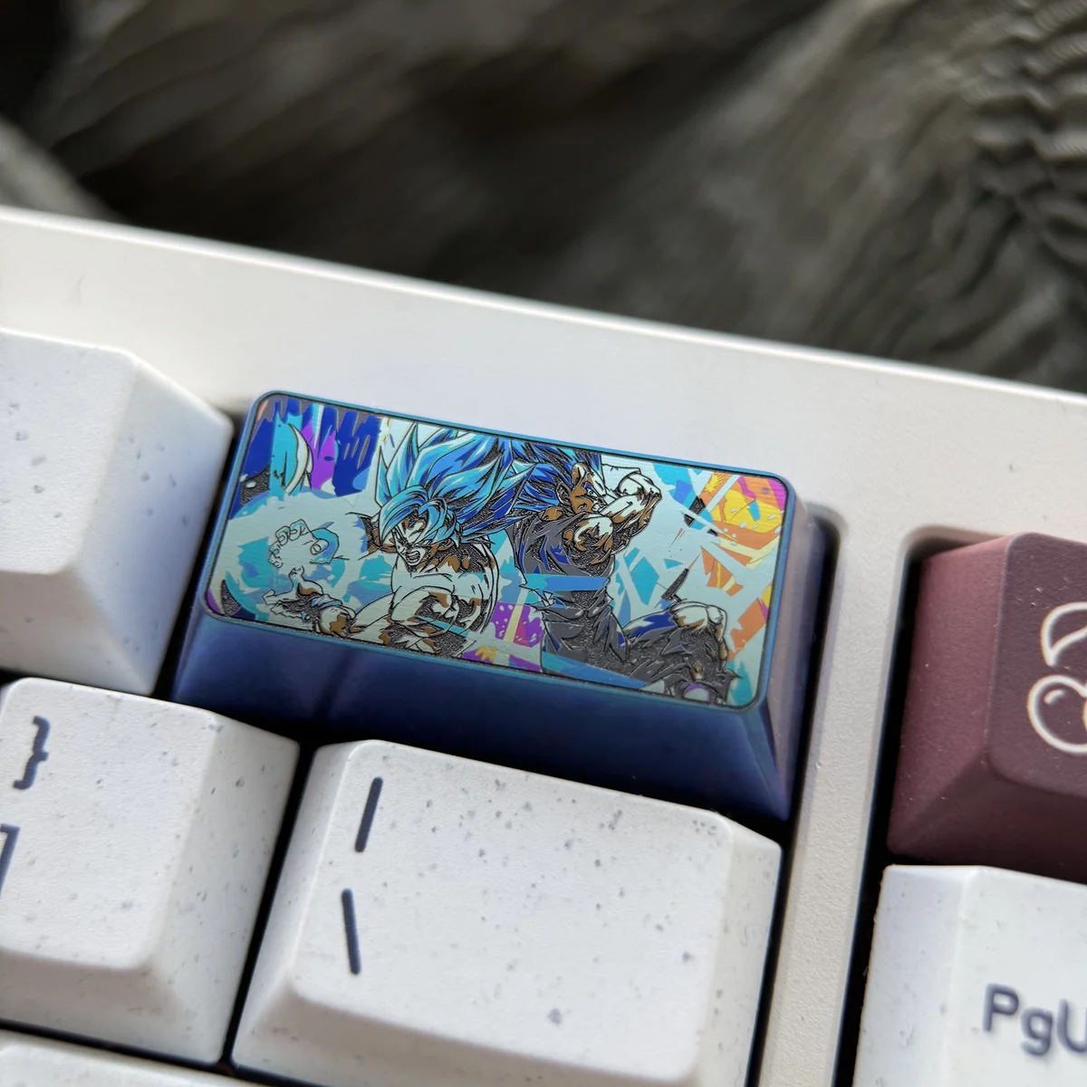 Handcrafted Titanium Alloy Keycap