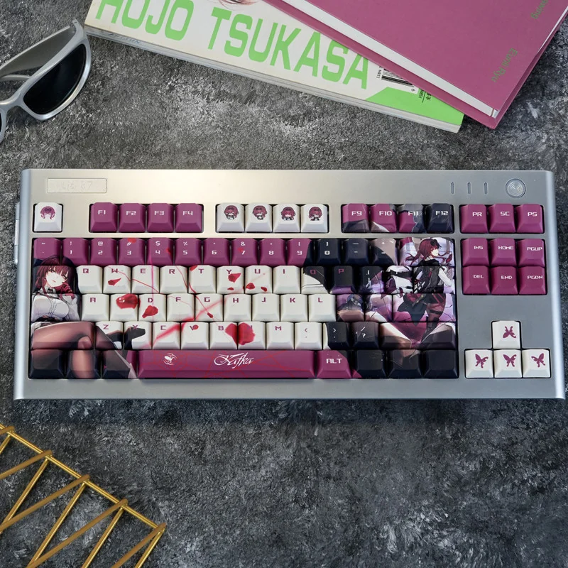 Honkai Star Rail Iconic Exclusive Honkai Star hero image featuring Iconic Kafka Keycap Set