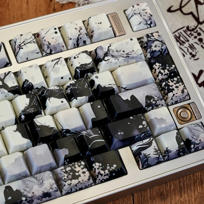 Full layout of Ice Core 130-key PBT keycap set