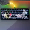 Jujutsu Kaisen Gojo Geto PBT Keycap Set on mechanical keyboard