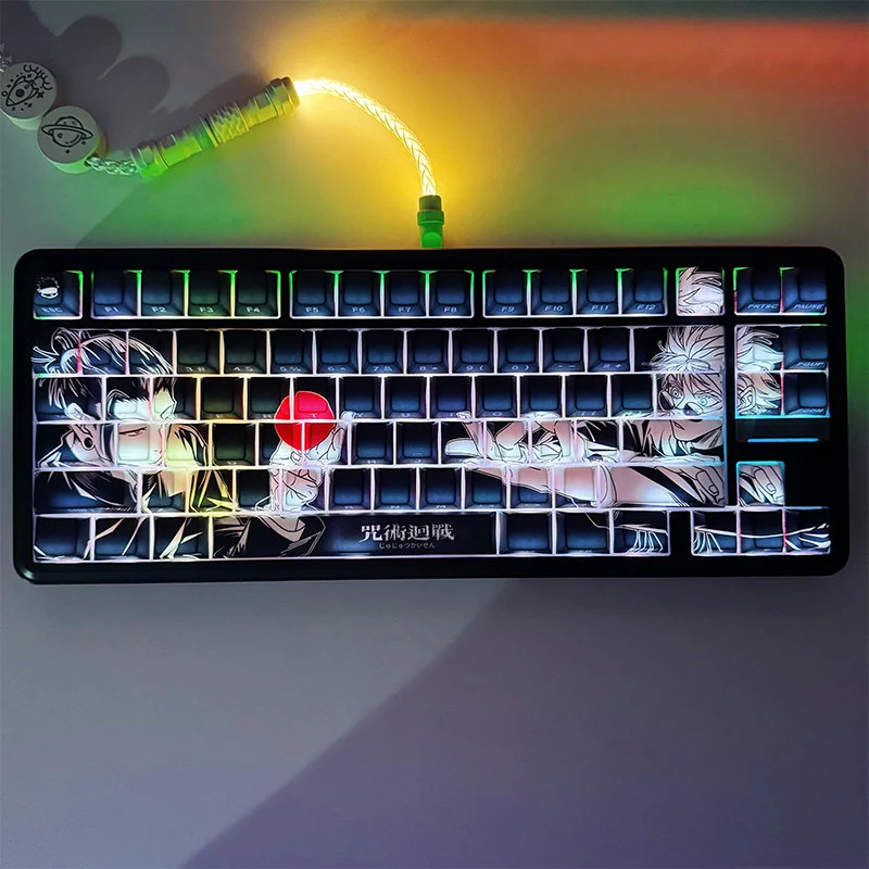 Jujutsu Kaisen Gojo Geto Pbt Keycap Set Full product image