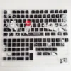 Durable PBT anime keycaps with clear side legends
