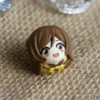 Side view of the Nanami Momozono custom keycap, emphasizing its ergonomic design and smooth finish.