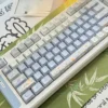 Midsummer Daisy Cherry Keycap Durable PBT Dye-Sub hero image featuring Midsummer Daisy Keycap Set