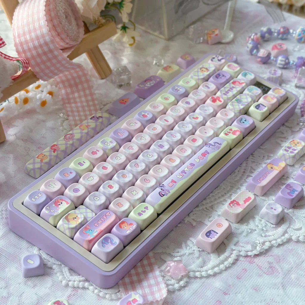 My Little Pony Pony Exclusive My Little Pony MOA hero image featuring My Little Pony Keycap Set