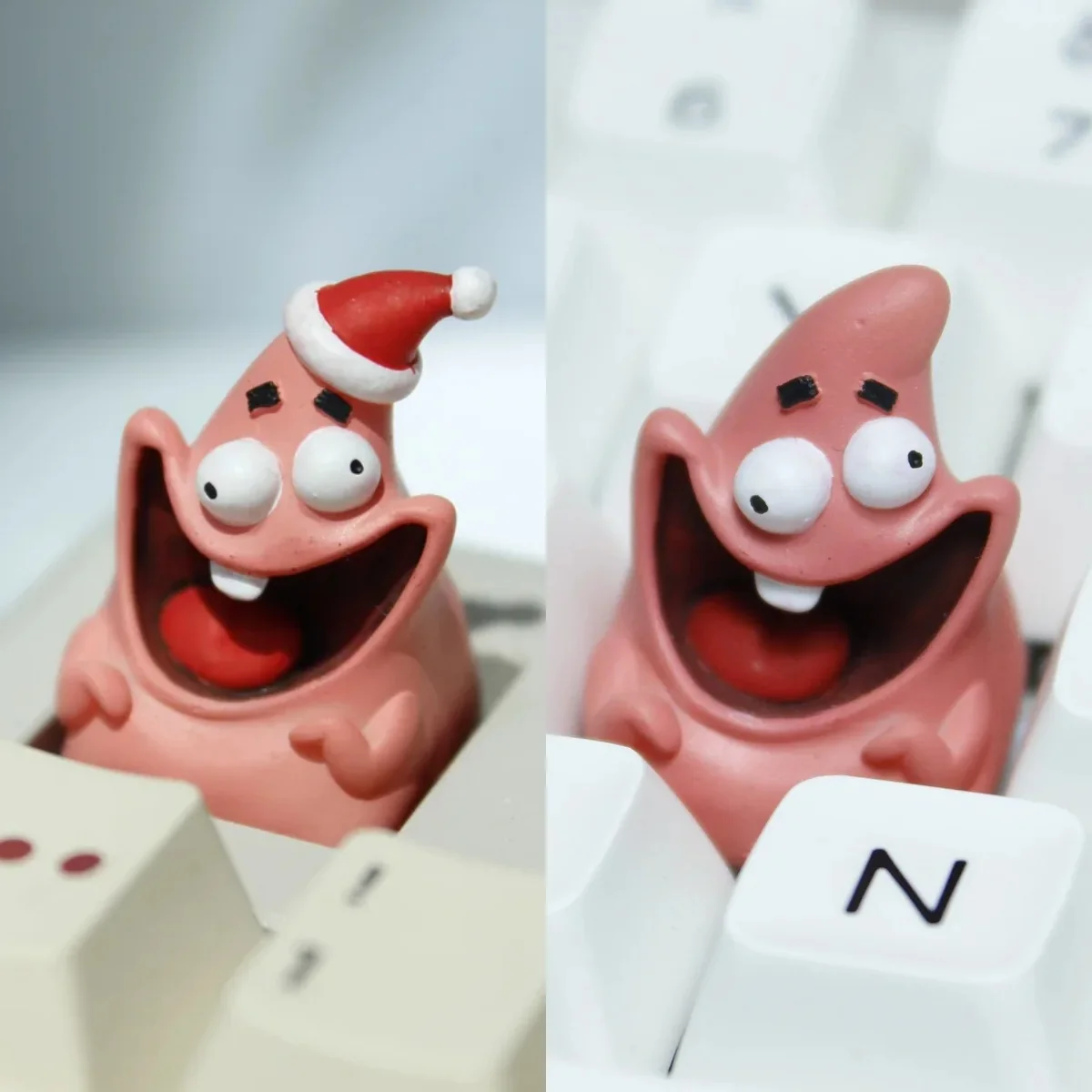 Patrick Star Giggle Keycap Mechanical Keyboard Hero product image