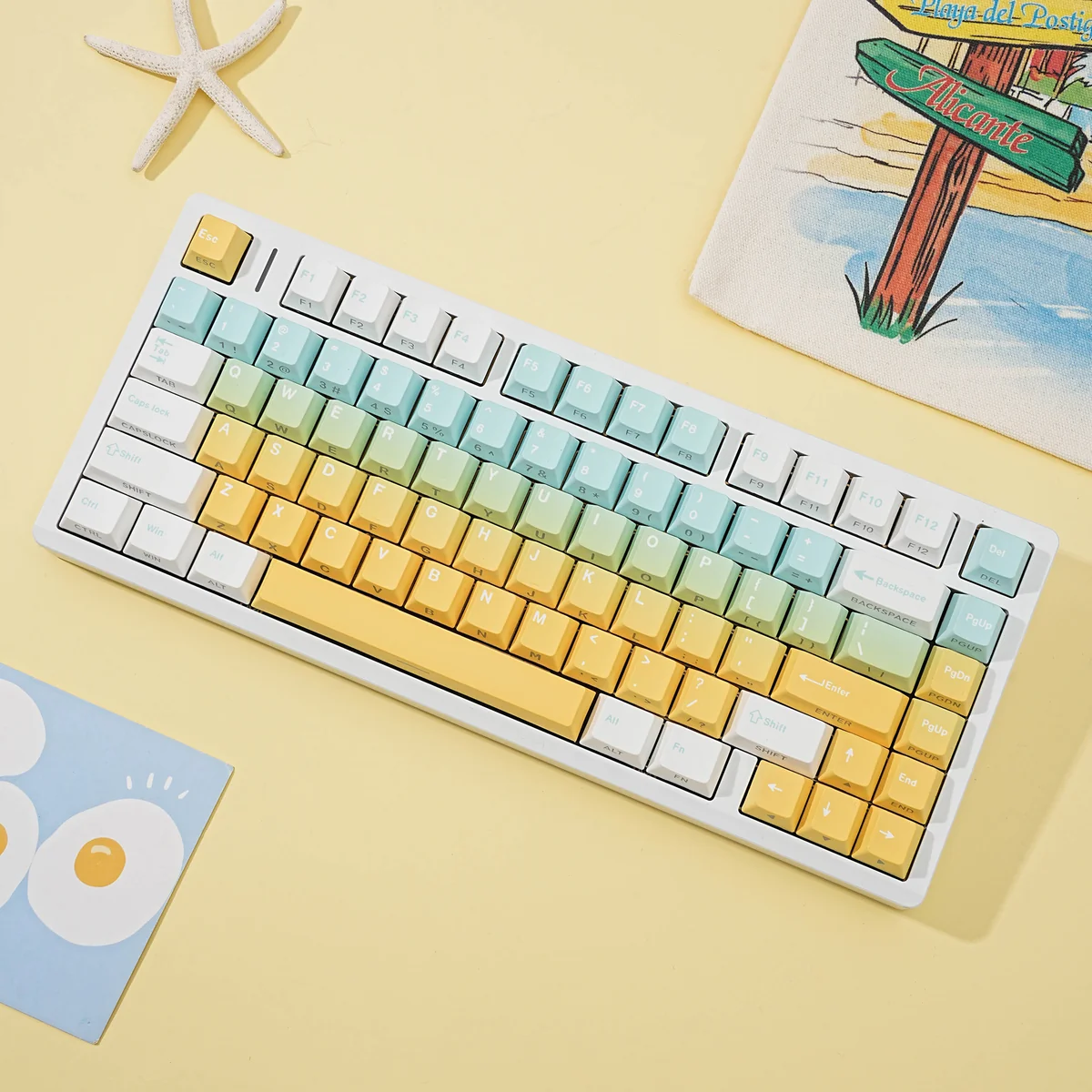 Shallow Dream Pbt Keycap Set Mechanical Keyboard product image