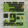 Ergonomic Cherry profile of Shameless PBT keycaps for comfortable typing