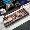 Full Strategic Chess Keycap Set layout on keyboard