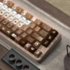 Detailed texture view of Sushi Roll Series Keycap Premium PBT Dye-Sub design and material