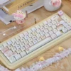 Dye-sublimated legends of Sweet Treat Cake keycaps, clear and vibrant