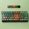 Detailed view 10 of Wild Lotus Cherry Keycap Durable PBT side-lit