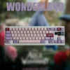 Wonderland Cherry Keycap Set Enchanting hero image featuring Wonderland Keycap Set